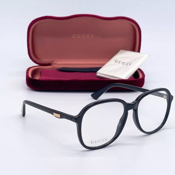 Sale! New Gucci 55mm Unisex Black Eyeglasses!